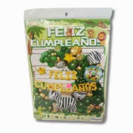 KIT DE GLOBOS ZAFARÍ