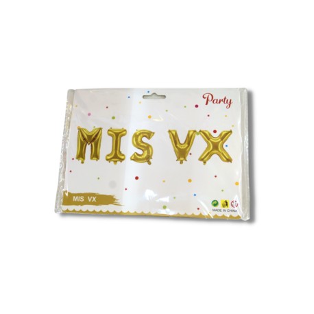 KIT GLOBOS »MIS XV»