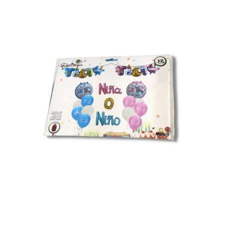 KIT DECORACIÓN »NIÑA O NIÑO»