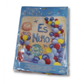 KIT DECORACIÓN »ES NIÑO»