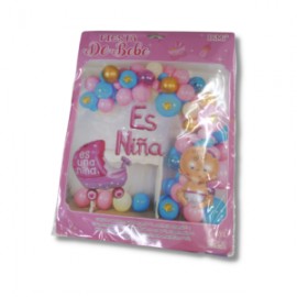 KIT DECORACIÓN » ES NIÑA»