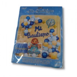 KIT DECORACIÓN »MI BAUTISMO» NIÑO